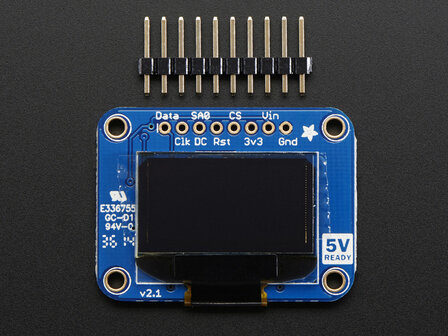 Monochrome 0.96 inch 128x64 OLED graphic display  Adafruit 326