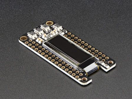 FeatherWing OLED - 128x32 OLED Add-on For All Feather Boards Adafruit 2900