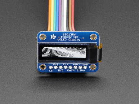 Monochrome 128x32 SPI OLED graphic display Adafruit 661