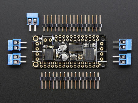 DC Motor + Stepper FeatherWing Add-on For All Feather Boards Adafruit 2927