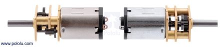 50:1 Micro Metal Gearmotor HPCB with Extended Motor Shaft  Pololu 3073