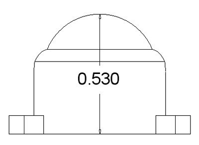 Ball Caster with 1/2&Prime; Metal Ball  Pololu 953