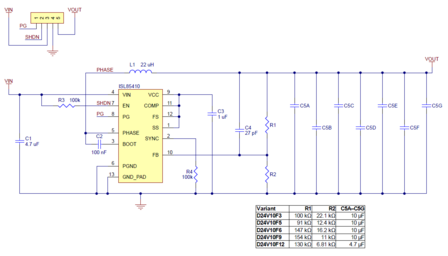 3.3V, 1A Step-Down Voltage Regulator D24V10F3  Pololu 2830