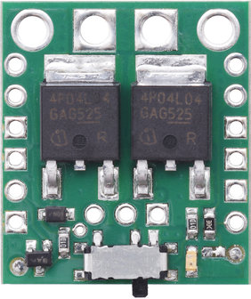 Big MOSFET Slide Switch with Reverse Voltage Protection, HP  Pololu 2815