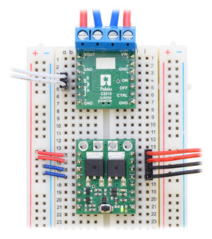 Big Pushbutton Power Switch with Reverse Voltage Protection, HP  Pololu 2813