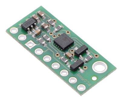 LSM6DS33 3D Accelerometer and Gyro Carrier with Voltage Regulator  Pololu 2736