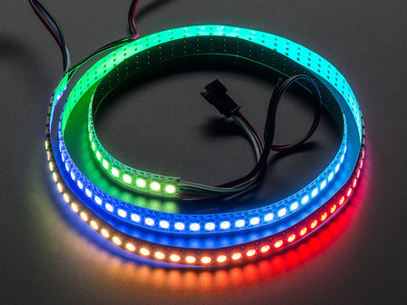 NeoPixel RGB strip 144LEDs/1m wit van Adafruit 1507