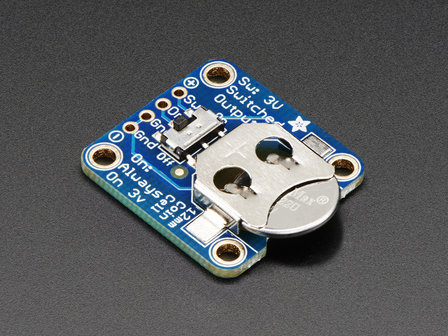 12mm Coin Cell Breakout w/ On-Off Switch Adafruit 1867