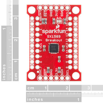 16 Output I/O Expander Breakout - SX1509  Sparkfun 13601