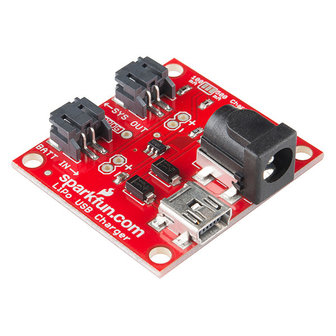 USB LiPoly Charger - Single Cell  Sparkfun 12711