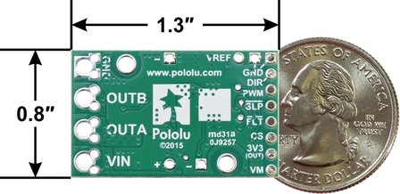 G2 High-Power Motor Driver 18v17  Pololu 2991