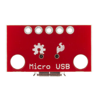 microB USB Breakout  Sparkfun 12035