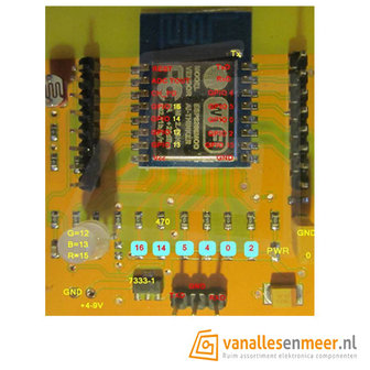 ESP8266-12E board met Batterijhouder 3xAA