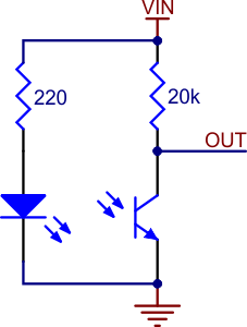 QTR-L-1A Reflectance Sensor (2-Pack)  Pololu 2454