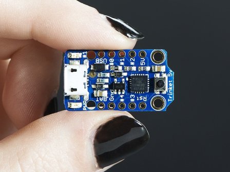 Trinket - Mini Microcontroller - 5V Logic   Adafruit 1501