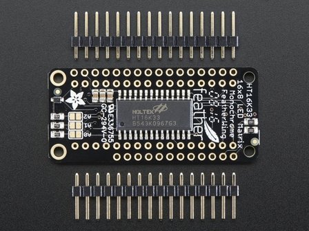 8x16 LED Matrix FeatherWing w/o Matrices  Adafruit 3090