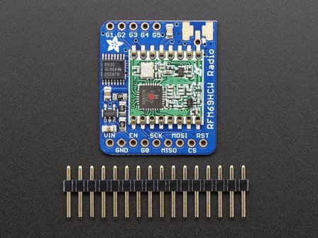 RFM69HCW Transceiver Radio Breakout - 433 MHz  Adafruit 3071