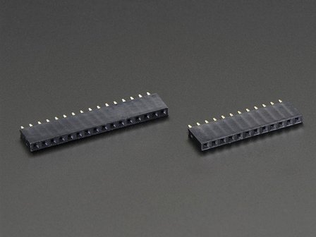 Feather Header Kit 12pin and 16pin Female Header Set  Adafruit 2886