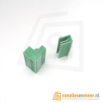 Schroef terminal 8pin 2-delig haaks KF2EDG 5.08