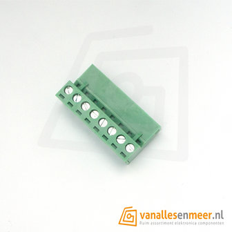 Schroef terminal 8pin 2-delig haaks KF2EDG 5.08