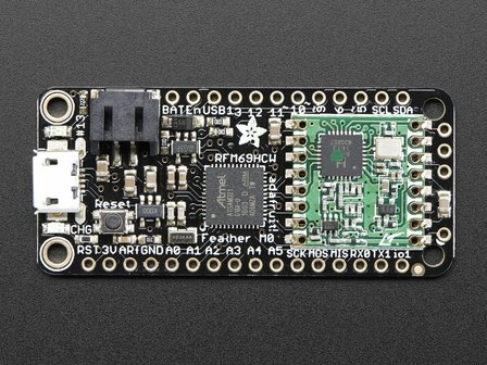 Feather M0 RFM69 Packet Radio - 868 or 915 MHz Adafruit 3176
