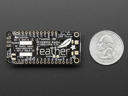 Feather M0 RFM69 Packet Radio - 433MHz  Adafruit 3177