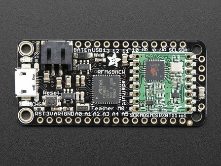 Feather M0 RFM69 Packet Radio - 433MHz  Adafruit 3177