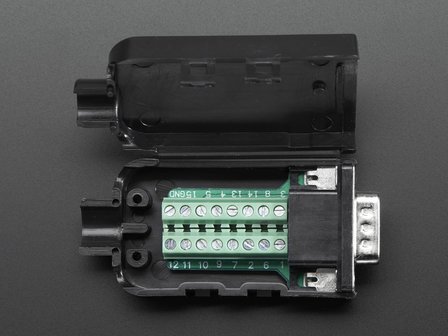 DB-15 Male Plug to Terminal Block Breakout Adafruit 3125