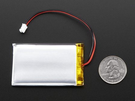 Lithium Ion Battery - 3.7v 2000mAh Adafruit 2011