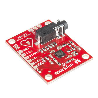 Single Lead Heart Rate Monitor - AD8232  Sparkfun 12650