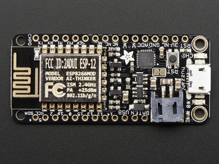 Feather HUZZAH with ESP8266 WiFi  Adafruit 2821