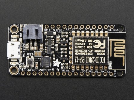 Feather HUZZAH with ESP8266 WiFi  Adafruit 2821