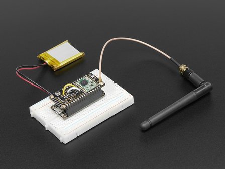 LoRa Radio FeatherWing - RFM95W 900 MHz  Adafruit 3231