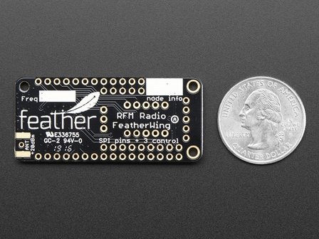 LoRa Radio FeatherWing - RFM95W 900 MHz  Adafruit 3231