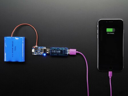 USB Voltage Meter with OLED Display Adafruit 2690