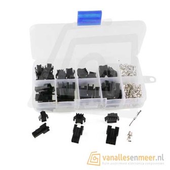 SM2.54 connector Assortiment box 25-sets