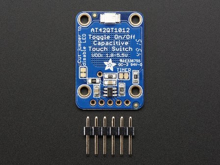 Standalone Toggle Capacitive Touch Sensor Breakout - AT42QT1012 Adafruit 1375