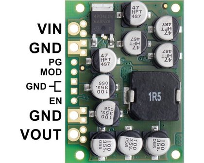 3.3V, 15A Step-Down Voltage Regulator D24V150F3  Pololu 2880