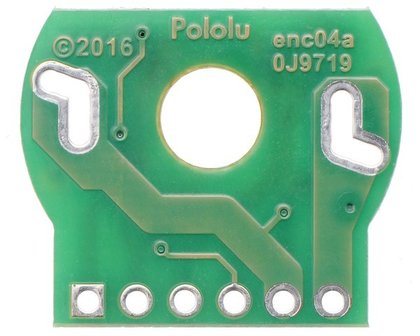 Magnetic Encoder Pair Kit for Mini Plastic Gearmotors, 12 CPR, 2.7-18V  Pololu 1523