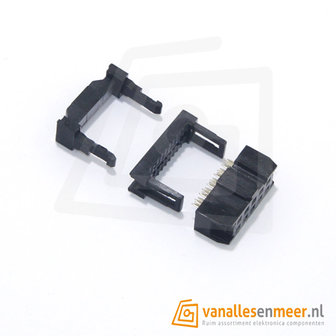 IDC bandkabel connector 10P (2x5) FC-10P