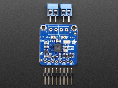 PT100 RTD Temperature Sensor Amplifier - MAX31865 Adafruit 3328