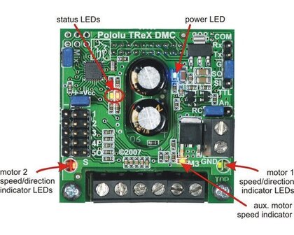 TReX Dual Motor Controller DMC01 Pololu 777