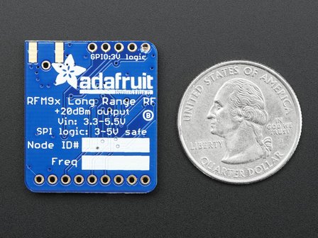 RFM96W LoRa Radio Transceiver Breakout - 433 MHz Adafruit 3073