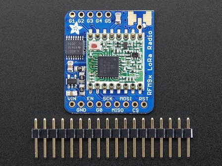 RFM96W LoRa Radio Transceiver Breakout - 433 MHz Adafruit 3073