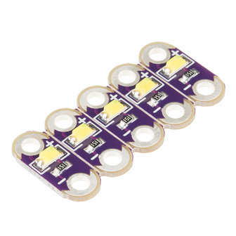 LilyPad LED White (5pcs) Sparkfun 13902