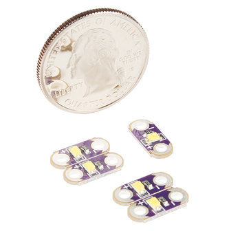 LilyPad LED White (5pcs) Sparkfun 13902