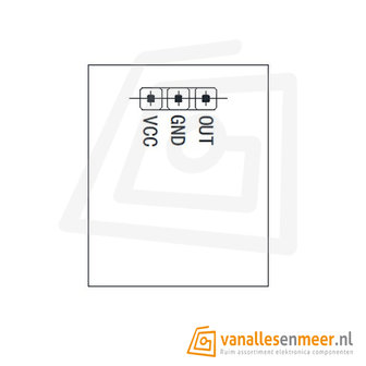 Capacitief Touch aanraak Schakelaar Blauw