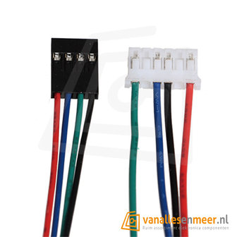 Stappenmotor aansluitkabel 4pin to 6pin