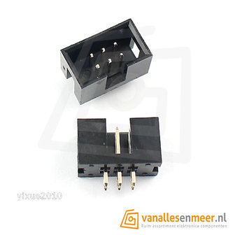 Box Header 2x3 pins