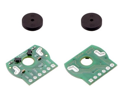 Magnetic Encoder Pair Kit for 20D mm Metal Gearmotors, 20 CPR, 2.7-18V Pololu 3499